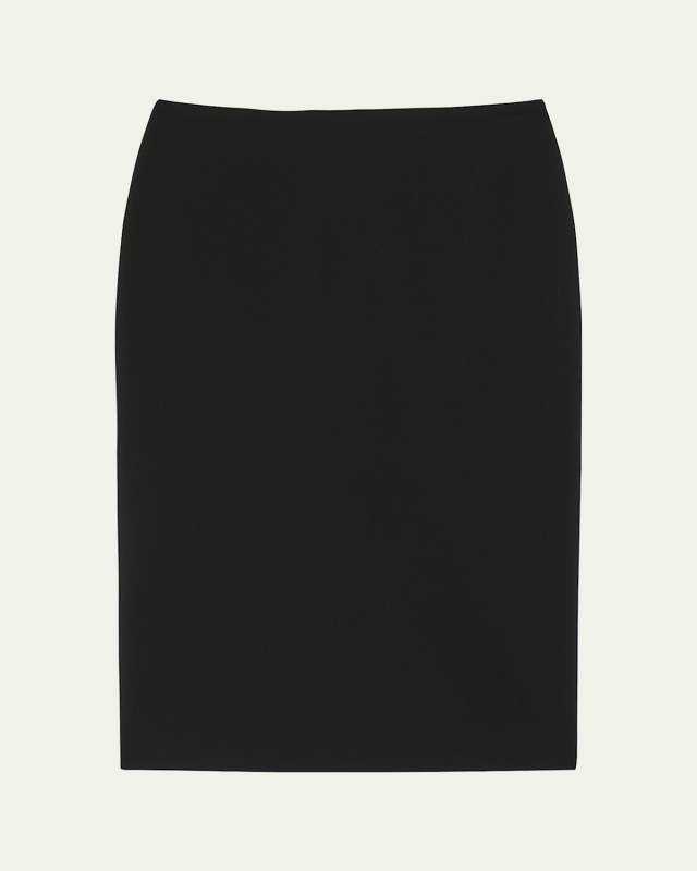 Knee-Length Pencil Skirt